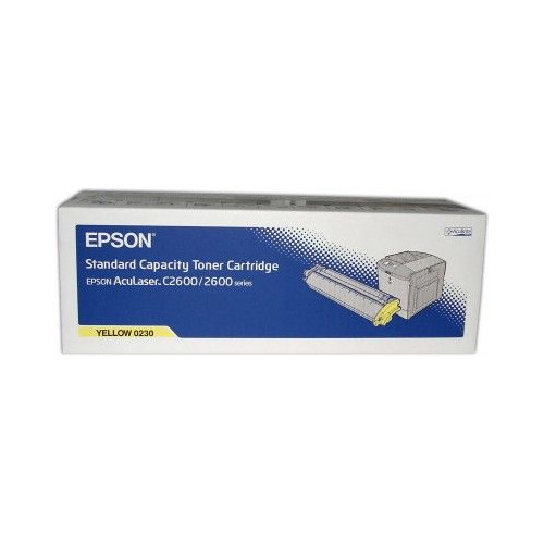 Toner Epson Laser C2600N Amarillo...
