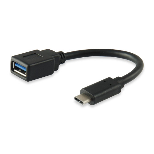 Cable EQUIP USB-A/H a USB-C/M 0.15m...