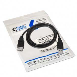 Nanocable USB-A 2.0/M a...