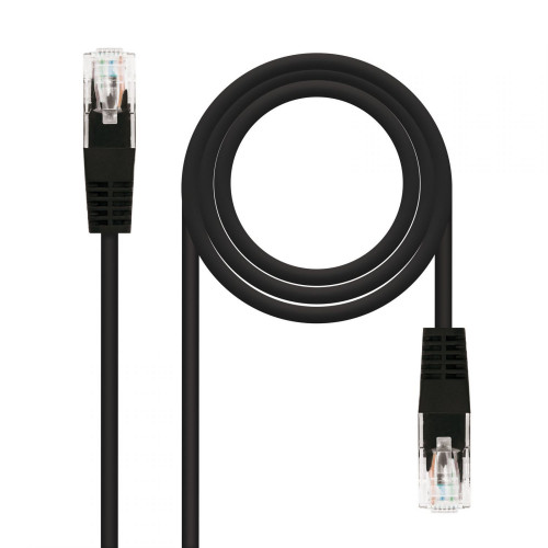 Nanocable RJ45 Cat.6 UTP AWG24 2m Negro