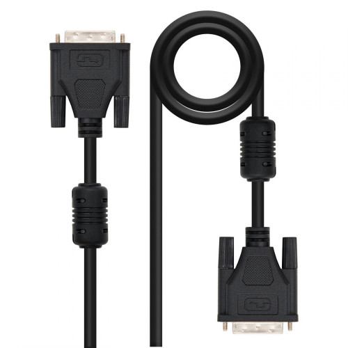 Nanocable DVI/M a DVI/M 5m Negro