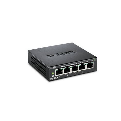 Switch D-Link 5P 10/100 Metallic...