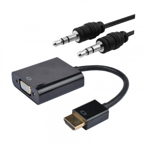 Nanocable HDMI a VGA + Audio 10cm +...