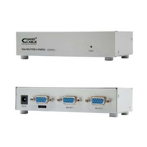 Splitter Nanocable 2xVGA Out Plata