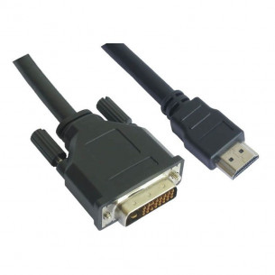 Nanocable DVI 18+1/M a HDMI...