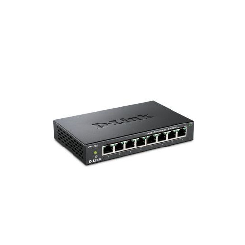 Switch D-Link 8P 10/100 Metallic...