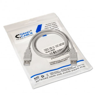 Nanocable USB-A/M a USB-A/M...