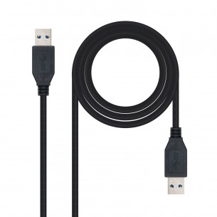 Nanocable USB-A/M a USB-A/M...