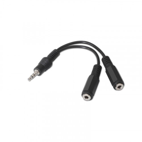 Nanocable Audio 2x3.5mm/H a 3.5mm/M 15cm