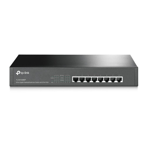 Switch TP-Link 8xRJ45 GbE PoE+ Rack...