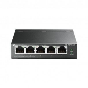 Switch TP-Link 5xRJ45 PoE+...
