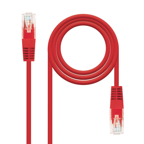 Latiguillo Nanocable Cat.6 0.3m Rojo...