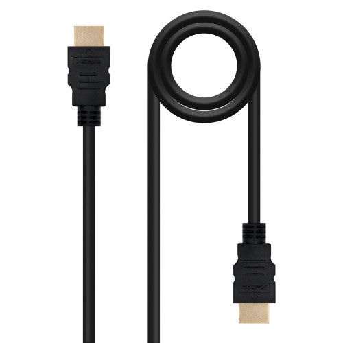 Nanocable HDMI A/M a HDMI A/M 1m Negro