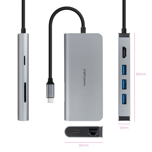 Docking Nanocable USB-C a...