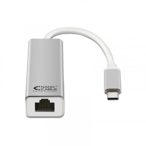 Adaptador Nanocable USB-C a RJ45...