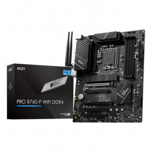 MSI PRO B760-P WIFI DDR4:...