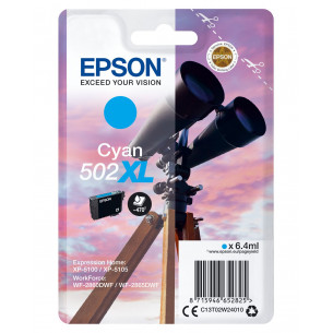 Tinta Epson 502XL Cian...