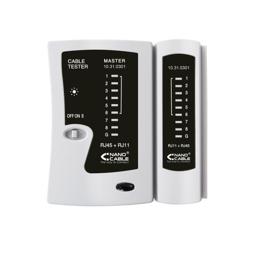 Tester Nanocable para RJ11/RJ12/RJ45...