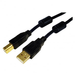Nanocable USB-A/M a USB-B/M...