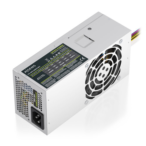 Fuente AISENS ATX 500W TFX 8cm Plata...