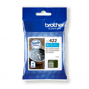 Tinta BROTHER Cian (LC422C)