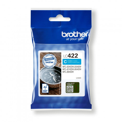 Tinta BROTHER Cian (LC422C)