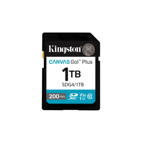 Kingston SDXC Canvas Go Plus 1TB Gen4...