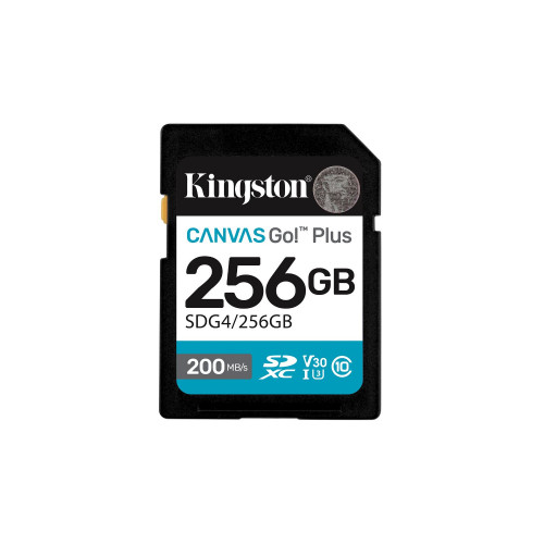 Kingston SDXC Canvas Go Plus 256GB...