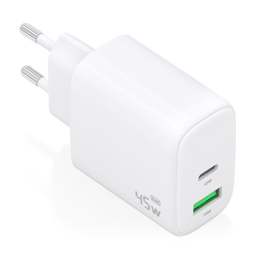 Cargador de Pared AISENS 45W USB-A...