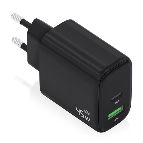 Cargador de Pared AISENS 45W USB-A...