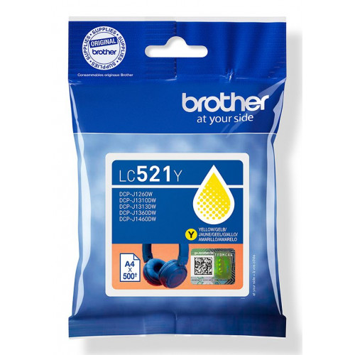 Tinta Brother Amarillo 500 páginas...