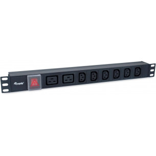 Regleta Equip Rack 19" 1U 6...