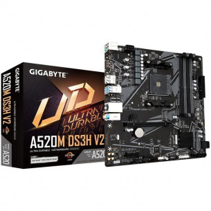 Placa Base Gigabyte A520M...