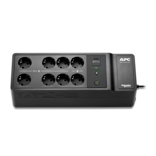 SAI APC 500VA 300W 8xSchuko...
