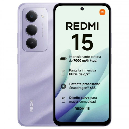 Smartphone Xiaomi Redmi 15 6.9" FHD+...