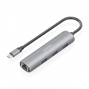 Dock AISENS 4 en 1 USB-C a...