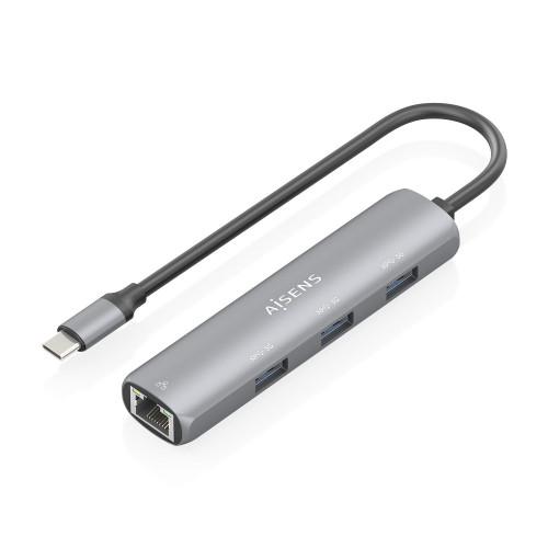 Dock AISENS 4 en 1 USB-C a 3...