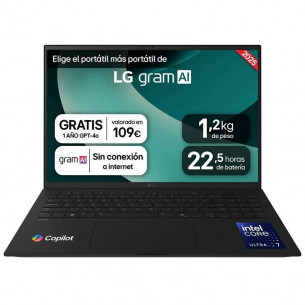 Portátil LG Gram 16" Intel...