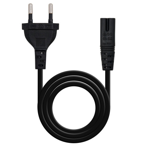 Cable Alimentación Nanocable Forma 8,...