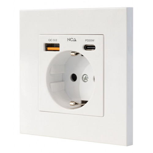 Enchufe de Pared Nanocable Schuko...