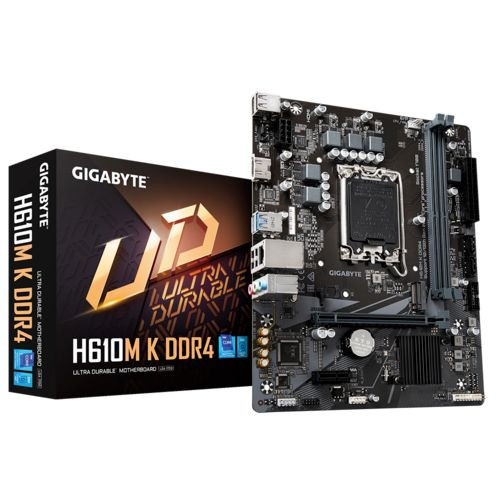 Placa Base GIGABYTE H610M K DDR4...