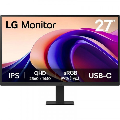 Monitor LG 27" IPS QHD 100Hz USB-C...