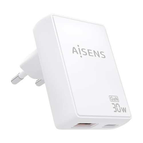 Cargador de Pared AISENS GaN 30W PD...