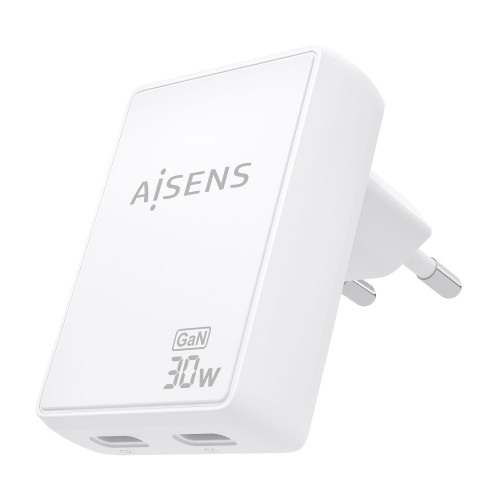 Cargador de Pared AISENS GaN 30W PD...
