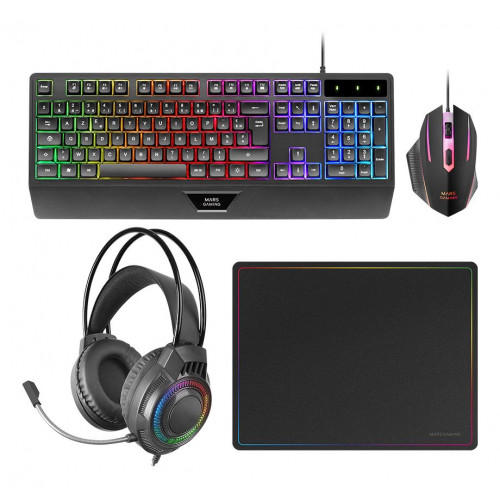Kit Mars Gaming Teclado + Ratón +...