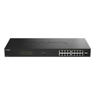 Switch D-Link 16xRJ45 2xSFP...
