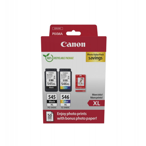 Tinta Canon PG-545XL/CL-546XL...