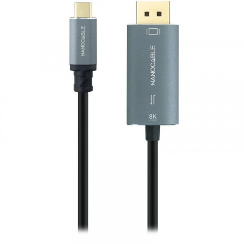 Nanocable Conversor USB-C/M a DP/M 8K...
