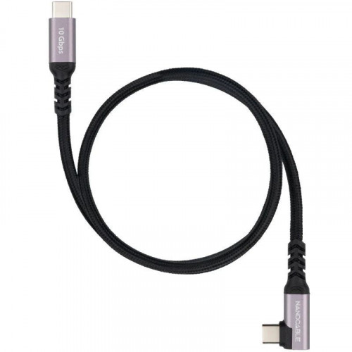 Nanocable USB-C 3.2 Acodado Gen2...