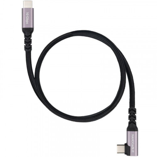 Nanocable USB-C 3.2 Acodado Gen2...